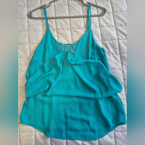 Guess Silk Turquoise Top - Picture 7 of 11